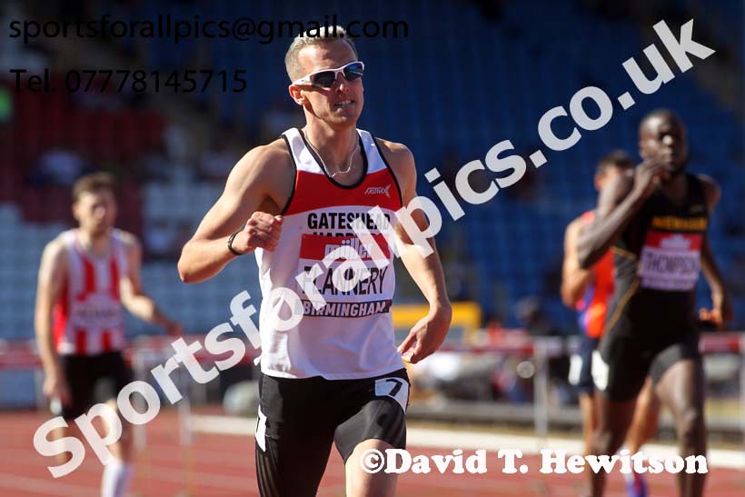 Mens 400 metres hurdles, Muller British Championships, Alexander Stadium, Birmingham. Photo: David T. Hewitson/Sports for All Pics